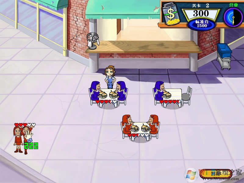 美女餐厅2:紧急援助模拟经营游戏
