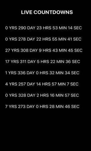 countdown(倒计时)