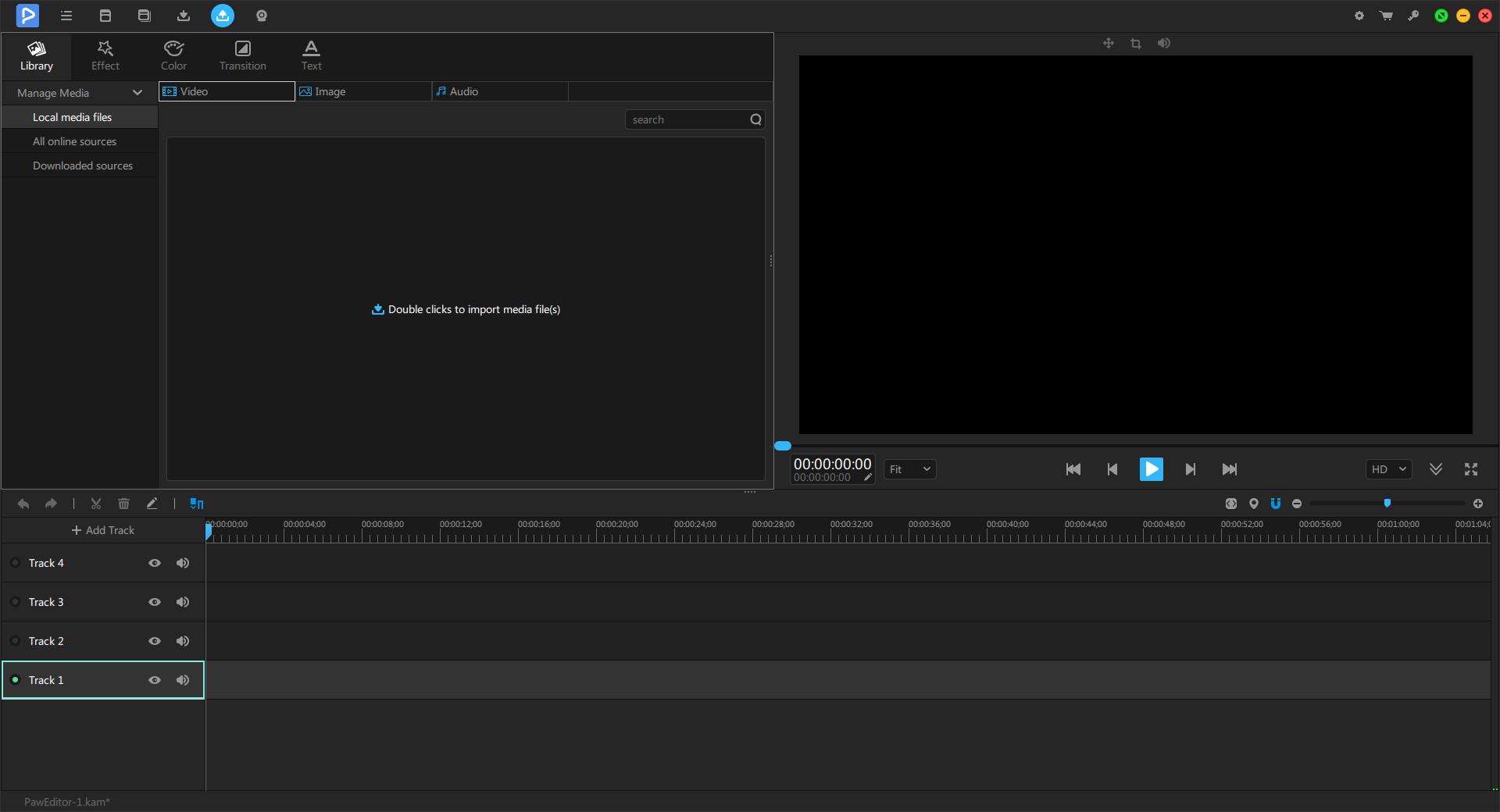 PawEditor��Ƶ�༭�� v1.2.7��ɫ������