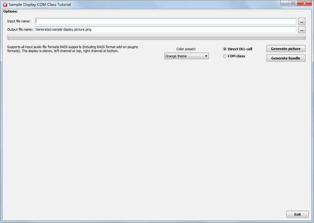 Sample Display Library(��Ƶʾ����ʾ��) V1.0.2.6��ɫ��