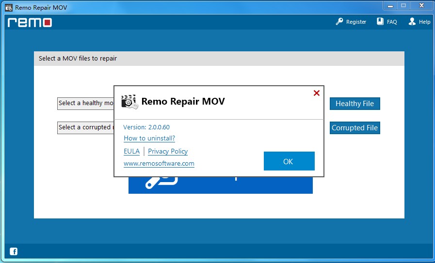 Remo Repair MOV��Ƶ�޸����� V2.0.0.60�ٷ���