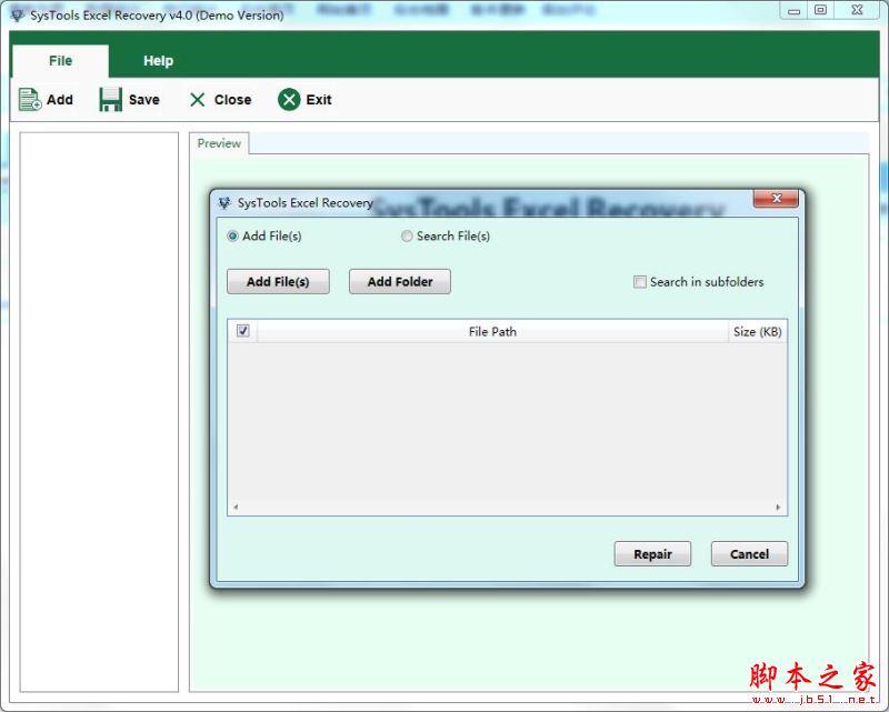 SysTools Excel Recovery(Excel�޸�����) v4.0��ɫ�ƽ��