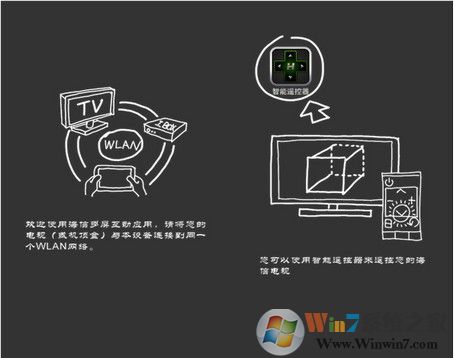 海信智能电视遥控器