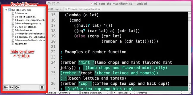 TextMate for Mac�ƽ�� V2.0.23���ļ����