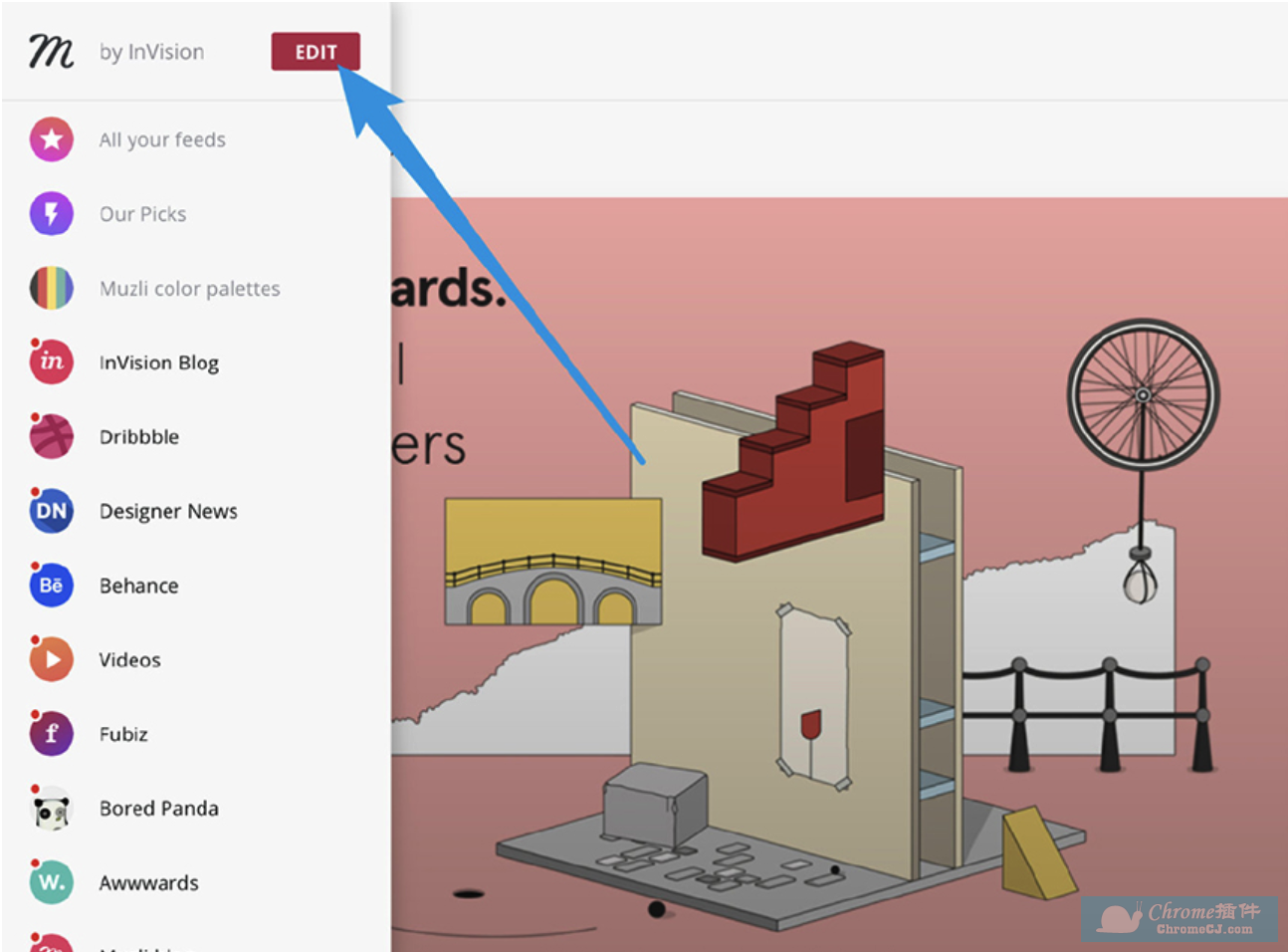Muzli 设计师插件使用方法 Muzli 设计师插件使用方法