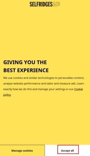 selfridges怎么注册图片1