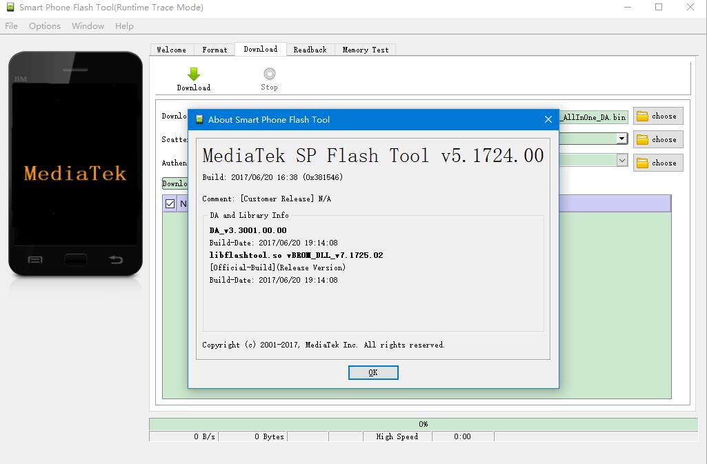 Smart Phone Flash Tool v5.6.1��ɫ�������