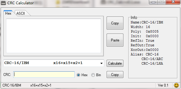CRC���߼�����(CRC Calculator) V0.1������İ�