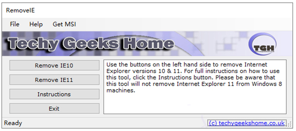 ie11ж�ع���(RemoveIE) v3.4��ɫ��