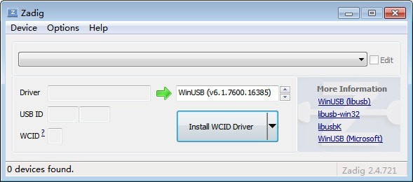 Zadigͨ��USB�������� V2.7�ٷ���