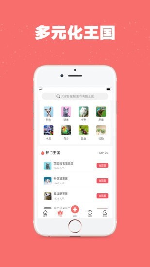 宠物王国APP