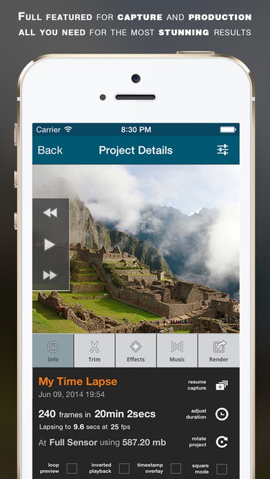 Time Lapse APP(延时摄影)