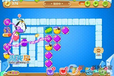 保卫萝卜2第35关攻略 水晶萝卜需打两次10