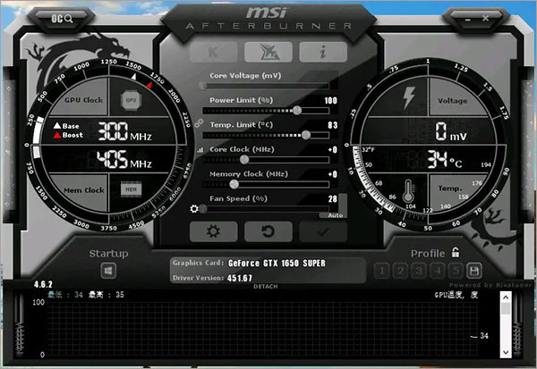 MSI Afterburner(΢Сɻ) V4.6.6İ