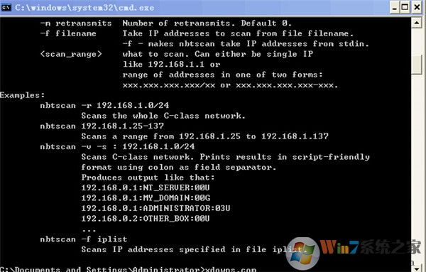 NbtScan(Mac��ַɨ�蹤��) v1.5.1��ɫ��