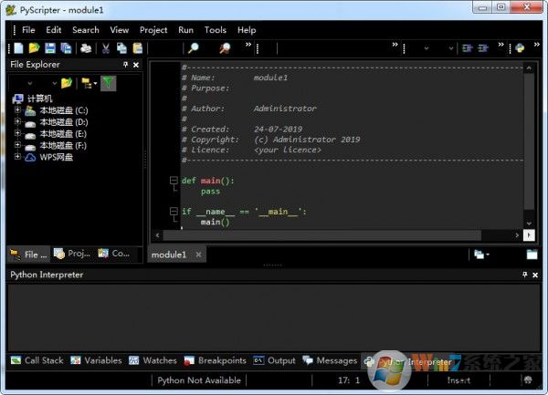 PyScripter(Python���ɿ�����������)  v3.6.1��װ��