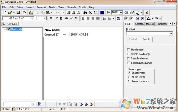 KeyNote���԰� v1.6.9������Ѱ�