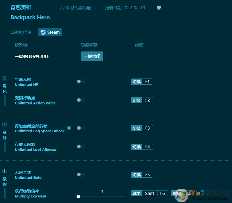 ����Ӣ��(Backpack Hero)�๦���޸���