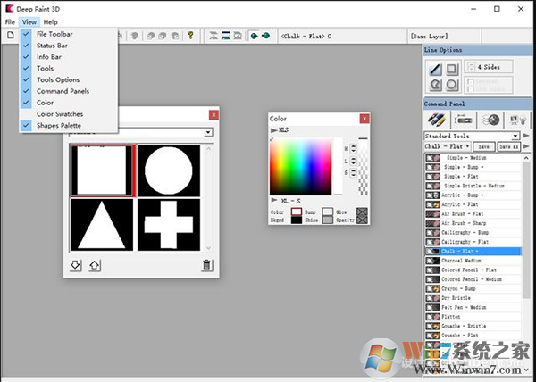 Deep Paint 3D(3DЧ��ͼ��������) v2.2.1.4��ɫ��