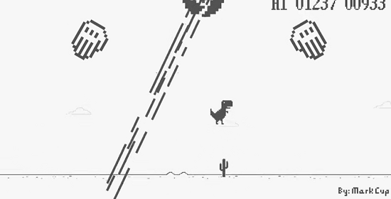 谷歌小恐龙马克杯 谷歌小恐龙马克杯版