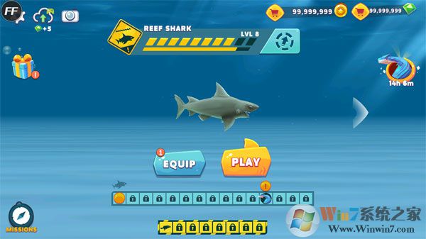 饥饿鲨进化破解版