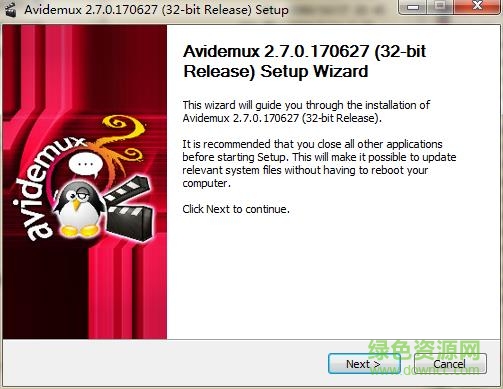 Avidemux������(��Ƶ���кϲ�����) V2.8.1��ɫ������