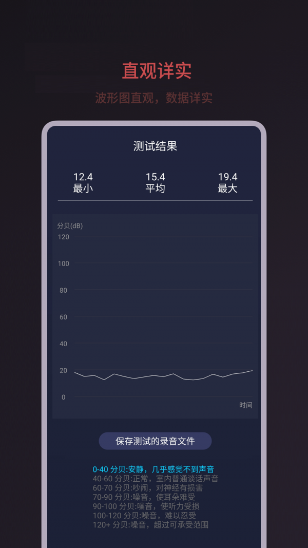 噪音分贝测试仪APP
