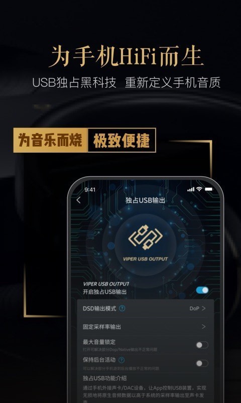 VIPER HiFi音乐播放器