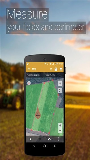 GPS距离面积测量仪