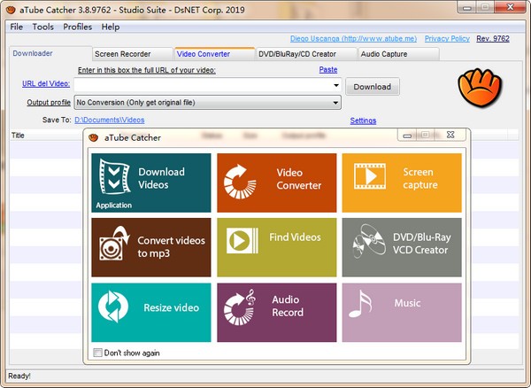aTube Catcher(��Ƶ����ת��) V3.8.9762��ɫ��