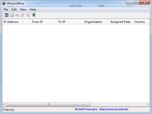 IPInfoOffline(ip��ַ��ѯ) V1.60��ɫ������
