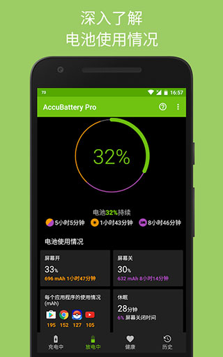 精准电量AccuBattery APP