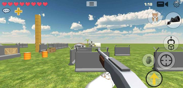 我的战争多人沙盒射击游戏