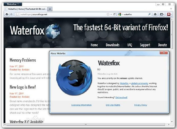 Waterfox���İ� v2023�ٷ���