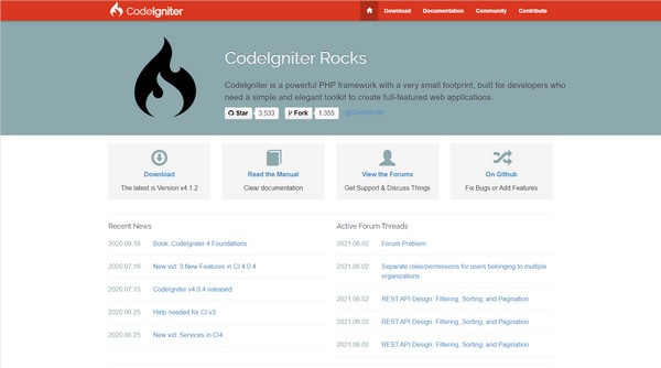 CodeIgniter(PHP���) V4.2.5�ٷ���