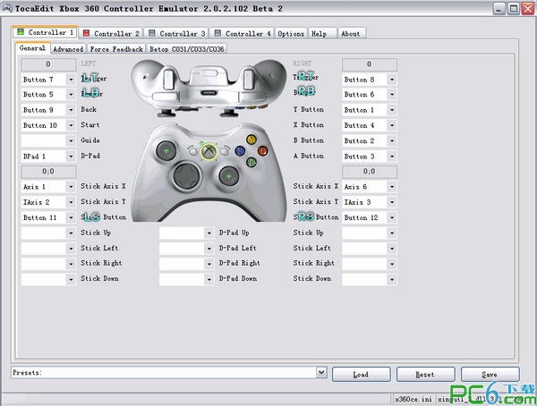 xbox360�ֱ�ģ����(x360ce) V2.0.2.156�ٷ�������