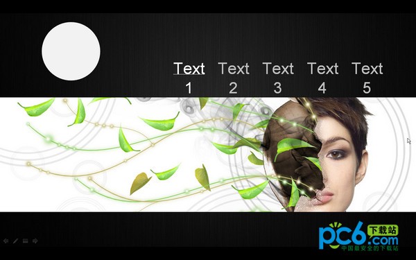 ���PPT��̬ģ��