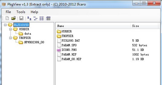 PkgView�ļ���� V1.3��ɫ������