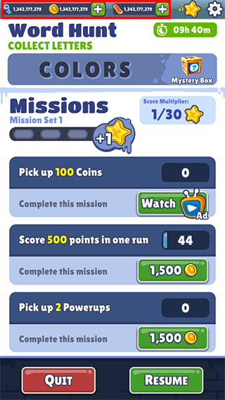 破解版地铁跑酷全皮肤全滑板