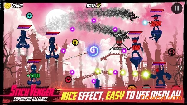 火柴人超级英雄无限金币钻石版 火柴人超级英雄修改版