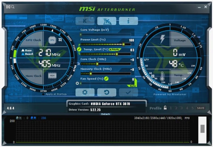 ΢��С�ɻ�����_MSI Afterburner΢��С�ɻ��ٷ��������İ�