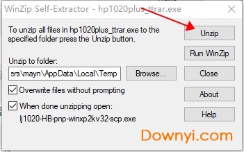 hp1020打印机驱动程序 hp1020打印机驱动