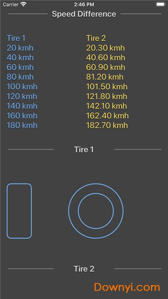 轮胎尺寸计算器手机版