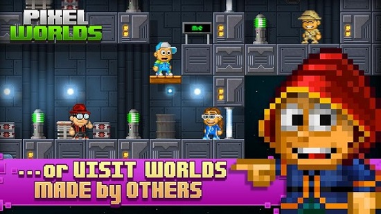 ��������Pixel Worlds��Ϸ���İ�