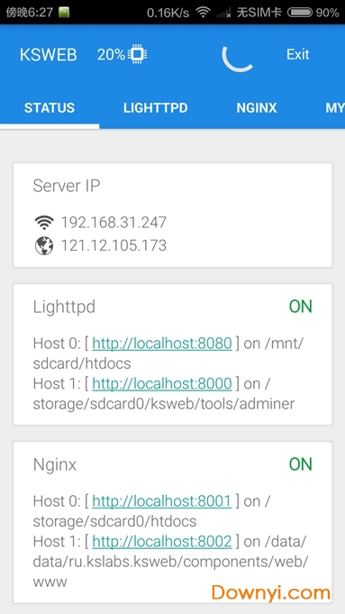 Ksweb开源服务器
