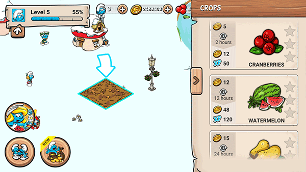 蓝精灵村庄官网版