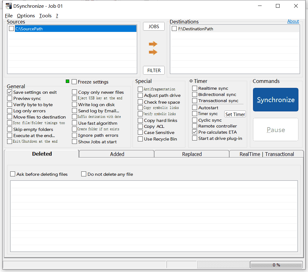 DSynchronize �ļ�ʵʱͬ��
