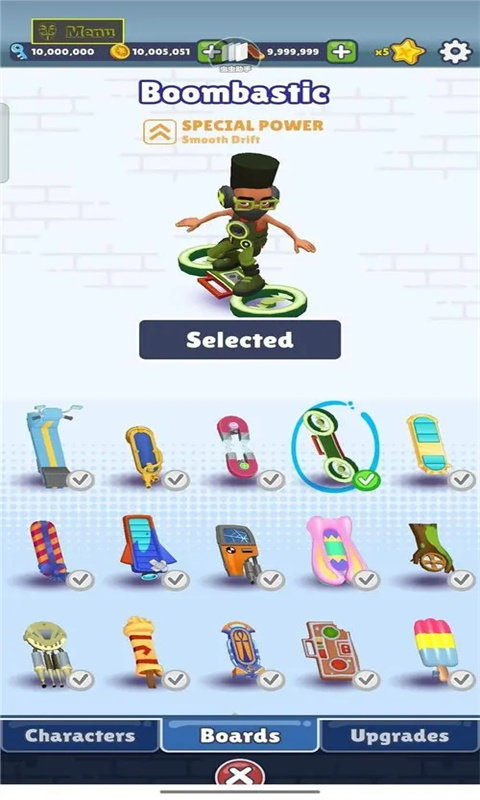 地铁跑酷(全皮肤全滑板)