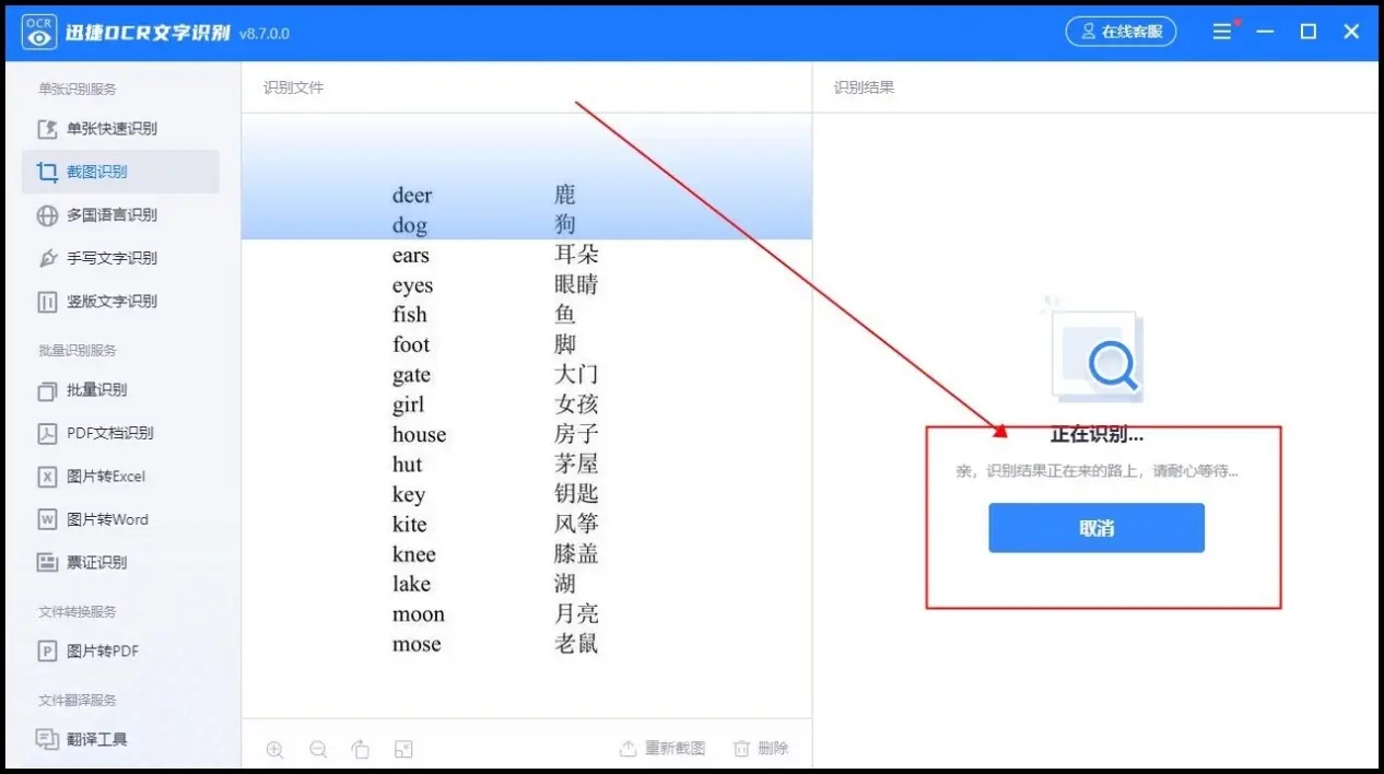 Ѹ��OCR����ʶ��
